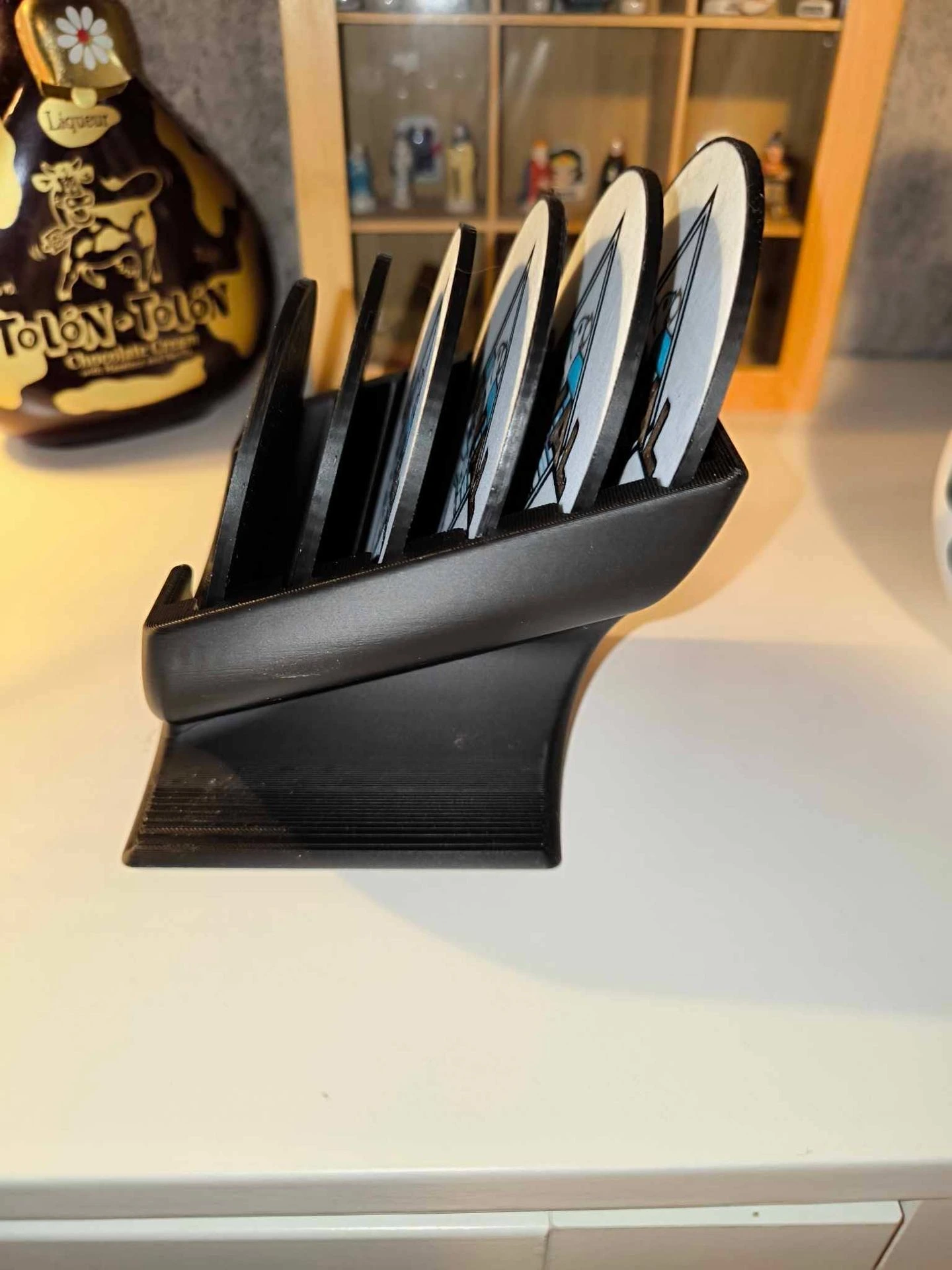 support sous verre orval