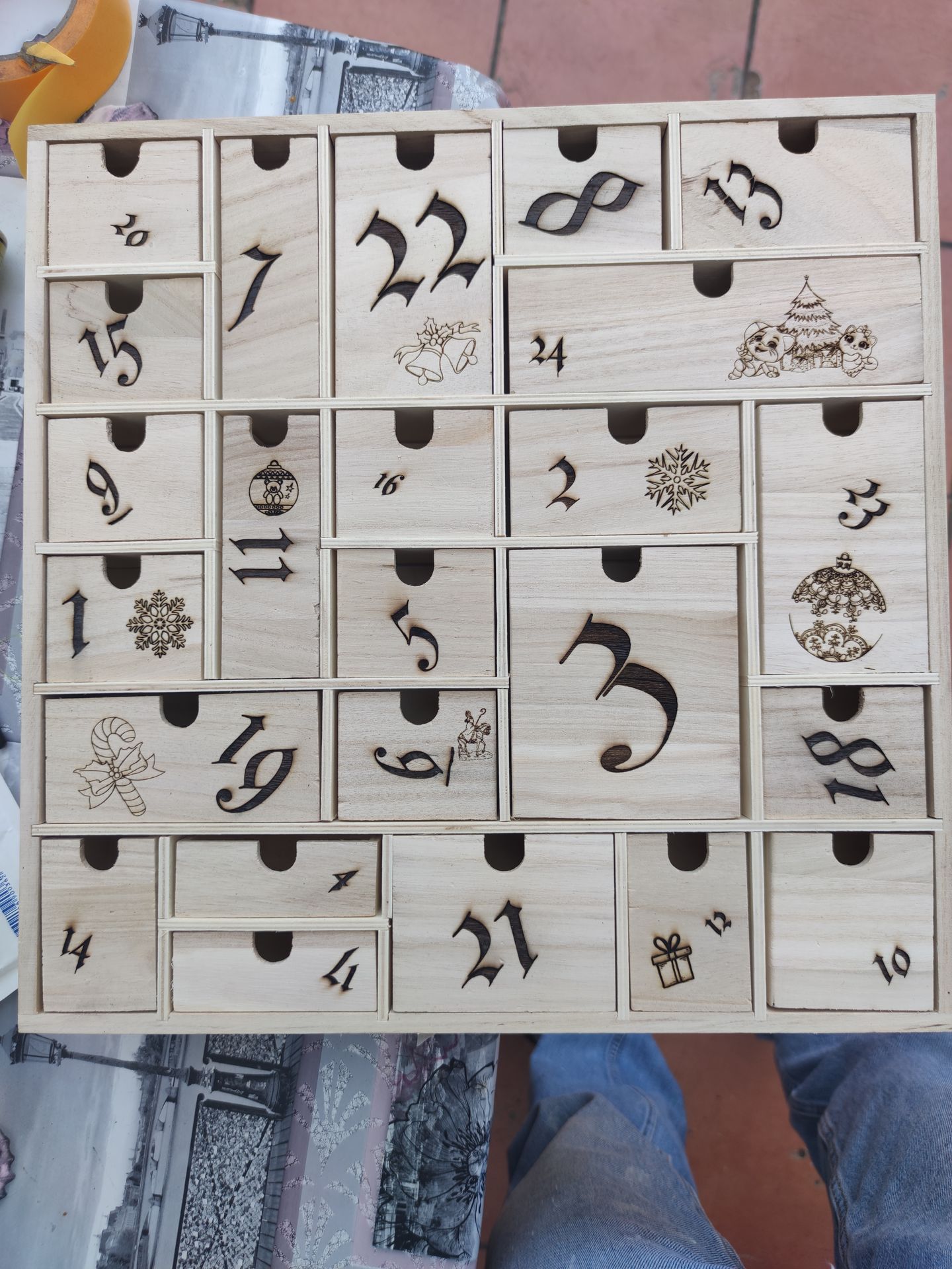 calendrier de l'avant