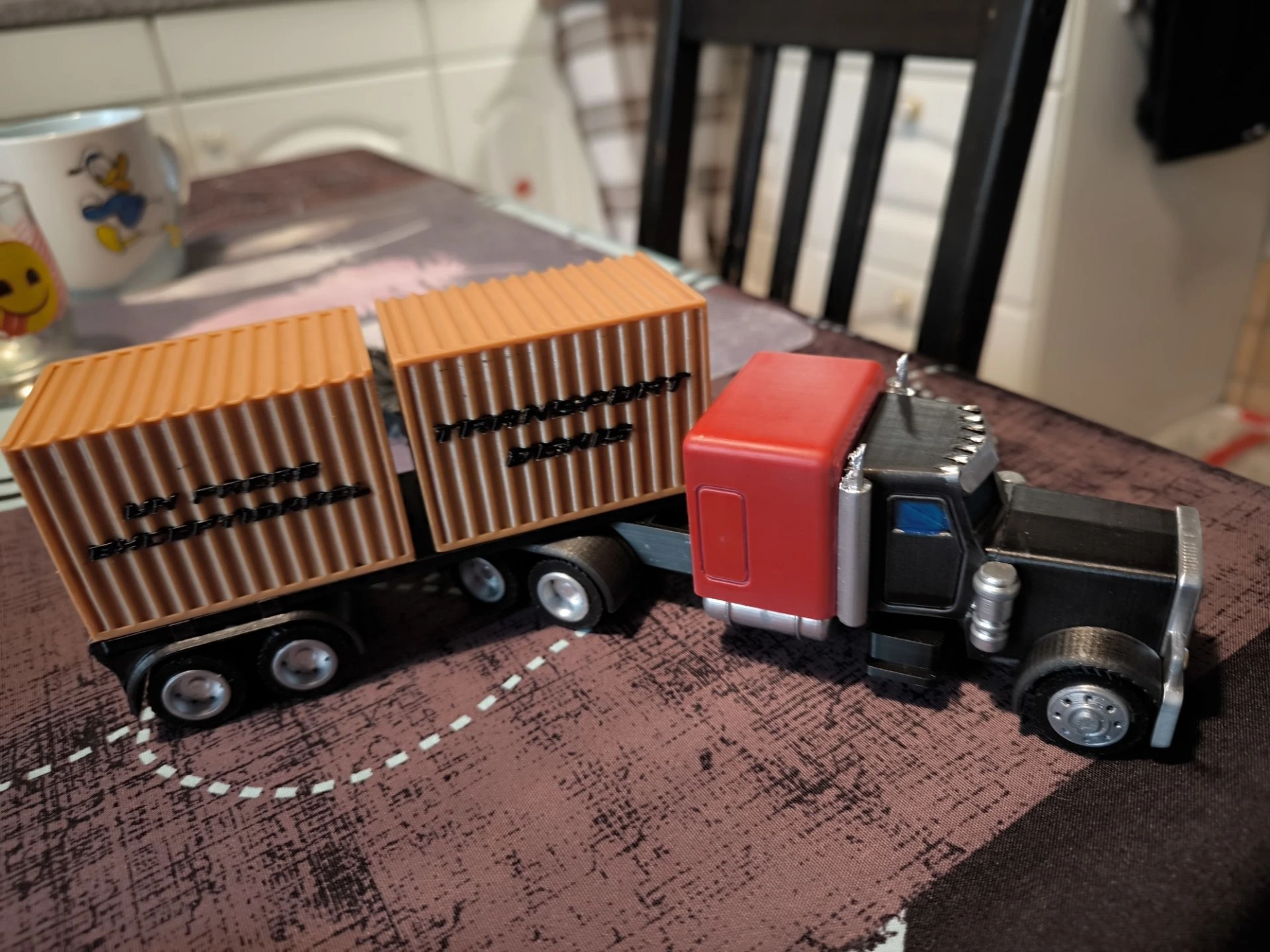 camion imprimé 3d