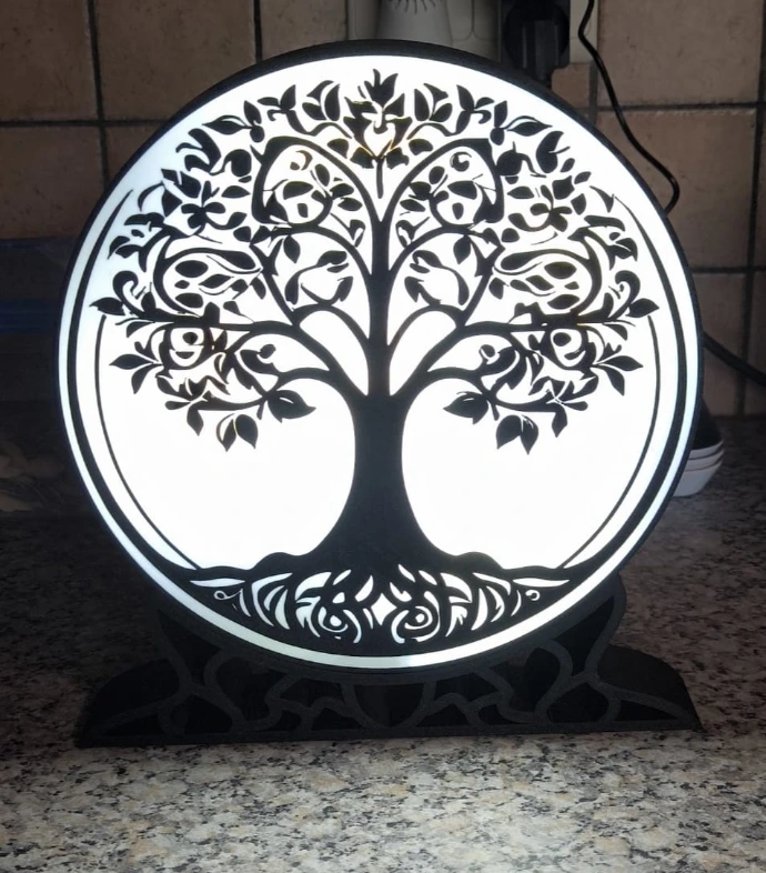 lampe led 3d