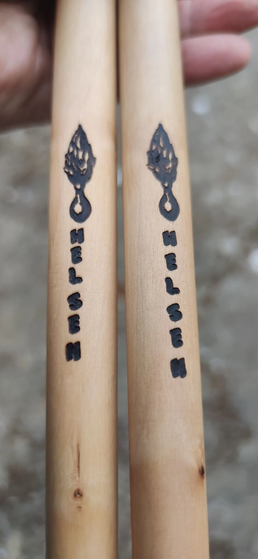 baguette tambour personnalisé
