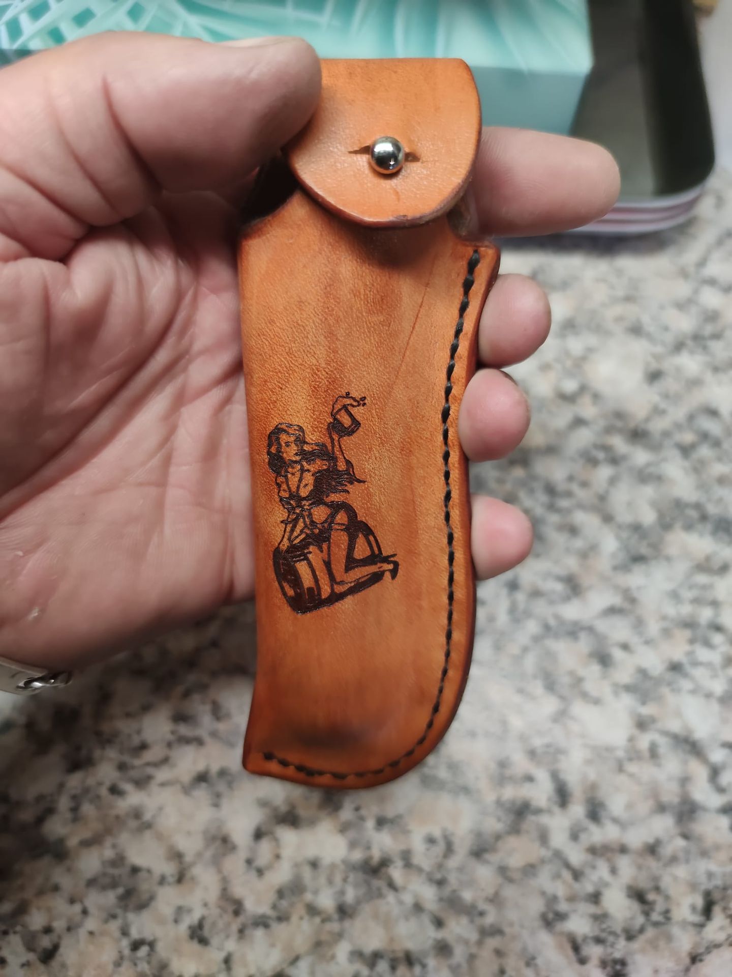 etui opinel personalisé
